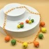 1940s Citrus Lanterns Necklace Set -Chic Apparel Shop 1940s citrus lanterns necklace set p6001 26574 medium