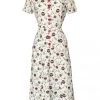 1940s Style Tea Dress Bauble Cream 1 1940s Style Tea Dress Bauble Cream -Chic Apparel Shop 1940s style tea dress bauble cream p6164 27166 medium