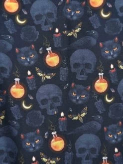 1940s Style Tea Dress Black Cat -Chic Apparel Shop 1940s style tea dress black cat p6057 26779 medium