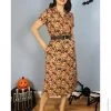 1940s Style Tea Dress Floral Skull 2 1940s Style Tea Dress Floral Skull -Chic Apparel Shop 1940s style tea dress floral skull p6060 28907 medium
