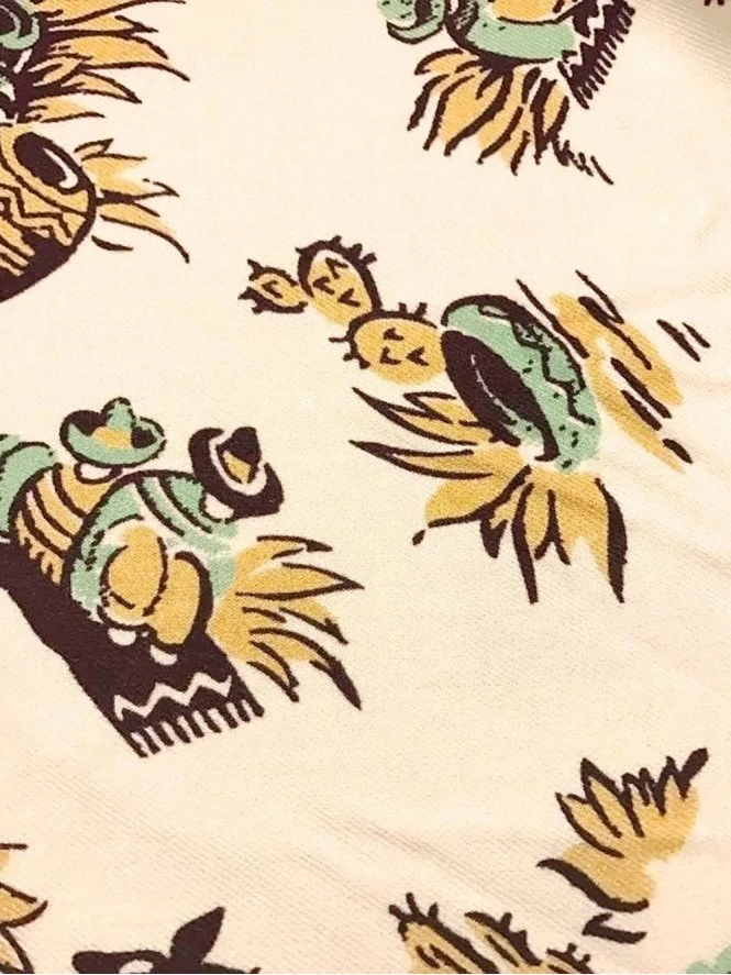 1940s Style Tea Dress Siesta 5 1940s Style Tea Dress Siesta - Image 3