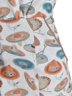 1940s Style Tea Dress Sombrero Mini Tan -Chic Apparel Shop 1940s style tea dress sombrero mini tan p4118 17191 medium