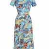 1940s Style Tea Dress Tropical Island -Chic Apparel Shop 1940s style tea dress tropical island p4804 20757 medium