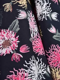 1950s Halterneck Dress Chrysanthemum Black -Chic Apparel Shop 1950s halterneck dress chrysanthemum black p5348 23869 medium