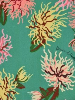 1950s Halterneck Dress Chrysanthemum Green 7 1950s Halterneck Dress Chrysanthemum Green -Chic Apparel Shop 1950s halterneck dress chrysanthemum green p5833 25687 medium