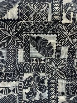 1950s Halterneck Dress Palm Tapa Blue 7 1950s Halterneck Dress Palm Tapa Blue -Chic Apparel Shop 1950s halterneck dress palm tapa blue p6484 28673 medium