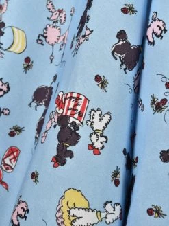 1950s Halterneck Dress Poodle Days Blue -Chic Apparel Shop 1950s halterneck dress poodle days blue p5351 24746 medium