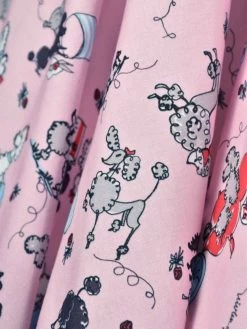 1950s Halterneck Dress Poodle Days Pink 5 1950s Halterneck Dress Poodle Days Pink -Chic Apparel Shop 1950s halterneck dress poodle days pink p5352 24748 medium