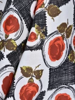 1950s Halterneck Dress Rose Scribble -Chic Apparel Shop 1950s halterneck dress rose scribble p5353 23549 medium