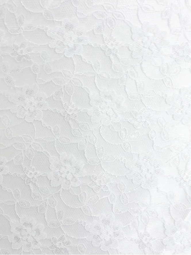 1950s Halterneck Luxury White Satin Lace Dress 5 1950s Halterneck Luxury White Satin Lace Dress - Image 3