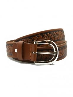 Acorn Tan Leather Belt
