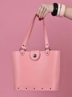 Arizona Pink Leather Handbag