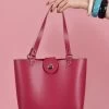 Arizona Raspberry Leather Handbag -Chic Apparel Shop arizona raspberry leather handbag p4554 19066 medium