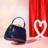 Audrey Patent Navy Handbag 1 Audrey Patent Navy Handbag -Chic Apparel Shop audrey patent navy handbag p6199 27388 medium