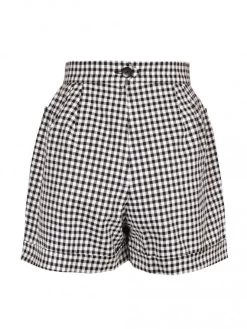 Betty Shorts Black And White Gingham -Chic Apparel Shop betty shorts black and white gingham p5889 25848 medium