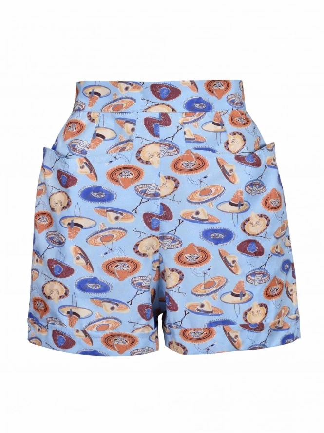 Betty Shorts Sombrero Mini Sky 3 Betty Shorts Sombrero Mini Sky