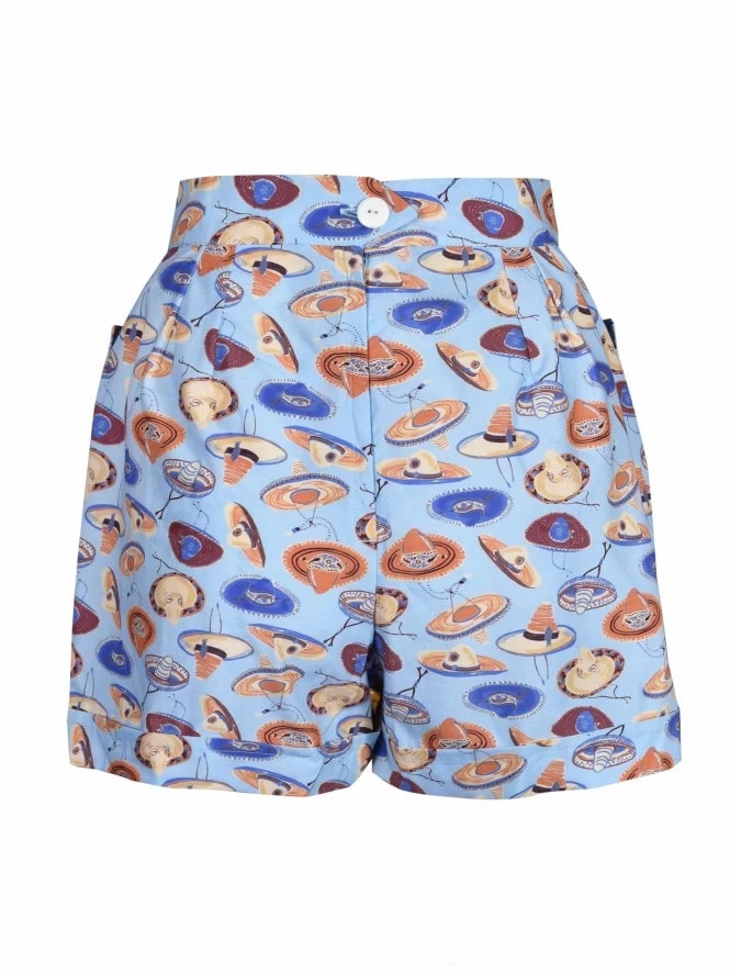 Betty Shorts Sombrero Mini Sky 7 Betty Shorts Sombrero Mini Sky - Image 5