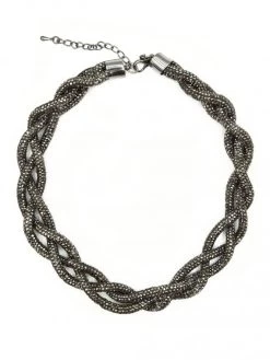 Black Knot Necklace