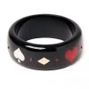 Black Wide Queen Of Diamonds Bangle -Chic Apparel Shop black wide queen of diamonds bangle p5779 25443 medium