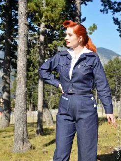 Blue Denim Culottes -Chic Apparel Shop blue denim culottes p4928 23918 medium