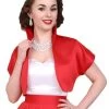 Bolero Satin Red Duchess 1 Bolero Satin Red Duchess -Chic Apparel Shop bolero satin red duchess p319 10756 medium