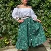 Button Betty Skirt Tapa Emerald -Chic Apparel Shop button betty skirt tapa emerald p5673 28590 medium