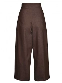 Chocolate Denim Culottes -Chic Apparel Shop chocolate denim culottes p4931 21828 medium
