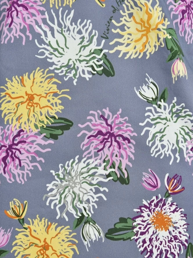 Chrysanthemum Lilac Betty Sundress 10 Chrysanthemum Lilac Betty Sundress - Image 8