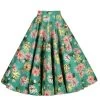 Circle Skirt Chrysanthemum Green -Chic Apparel Shop circle skirt chrysanthemum green p5798 25544 medium