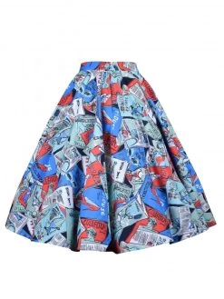Circle Skirt Cover Girl Blue 7 Circle Skirt Cover Girl Blue -Chic Apparel Shop circle skirt cover girl blue p3979 21954 medium