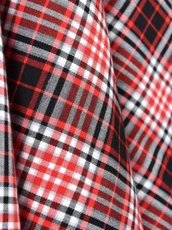 Circle Skirt Cranberry Tartan 9 Circle Skirt Cranberry Tartan -Chic Apparel Shop circle skirt cranberry tartan p5527 24315 medium