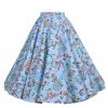 Circle Skirt Fairground Blue -Chic Apparel Shop circle skirt fairground blue p5288 23261 medium