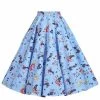 Circle Skirt Large Poodle Days Blue -Chic Apparel Shop circle skirt large poodle days blue p5291 23256 medium