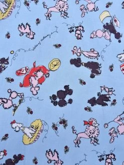 Circle Skirt Large Poodle Days Blue -Chic Apparel Shop circle skirt large poodle days blue p5291 23258 medium