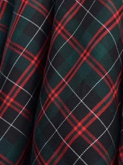 Circle Skirt Red Black Green Tartan 10 Circle Skirt Red Black Green Tartan -Chic Apparel Shop circle skirt red black green tartan p5467 24197 medium