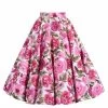 Circle Skirt Roses In Bloom Pink -Chic Apparel Shop circle skirt roses in bloom pink p5286 23266 medium