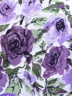 Circle Skirt Roses In Bloom Purple -Chic Apparel Shop circle skirt roses in bloom purple p5287 23018 medium
