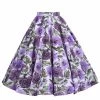Circle Skirt Roses In Bloom Purple -Chic Apparel Shop circle skirt roses in bloom purple p5287 23264 medium