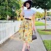 Circle Skirt Roses In Bloom Yellow 1 Circle Skirt Roses In Bloom Yellow -Chic Apparel Shop circle skirt roses in bloom yellow p6275 28921 medium