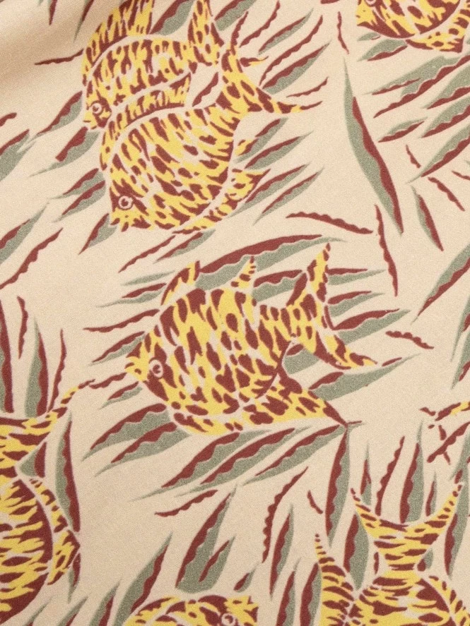 Circle Skirt Tiger Fish Beige 5 Circle Skirt Tiger Fish Beige - Image 3