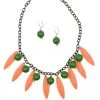 Coral Green Hollywood Necklace Set 1 Coral Green Hollywood Necklace Set -Chic Apparel Shop coral green hollywood necklace set p5884 26054 medium