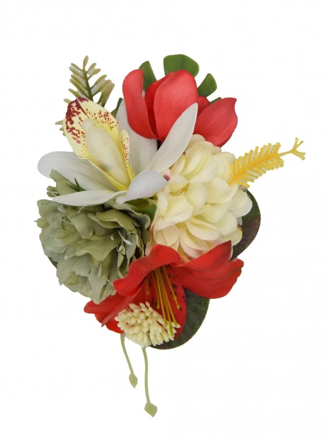 Crimson Cascade Hair Clip 3 Crimson Cascade Hair Clip