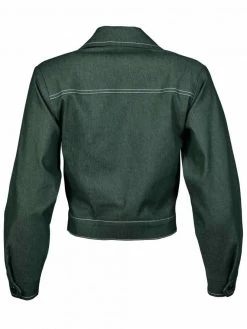 Denim Jacket Bottle Green 10 Denim Jacket Bottle Green -Chic Apparel Shop denim jacket bottle green p5140 23761 medium