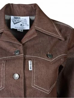 Denim Jacket Chocolate 12 Denim Jacket Chocolate -Chic Apparel Shop denim jacket chocolate p5145 23069 medium