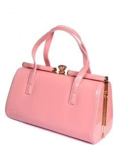 Doris Patent Pink Handbag