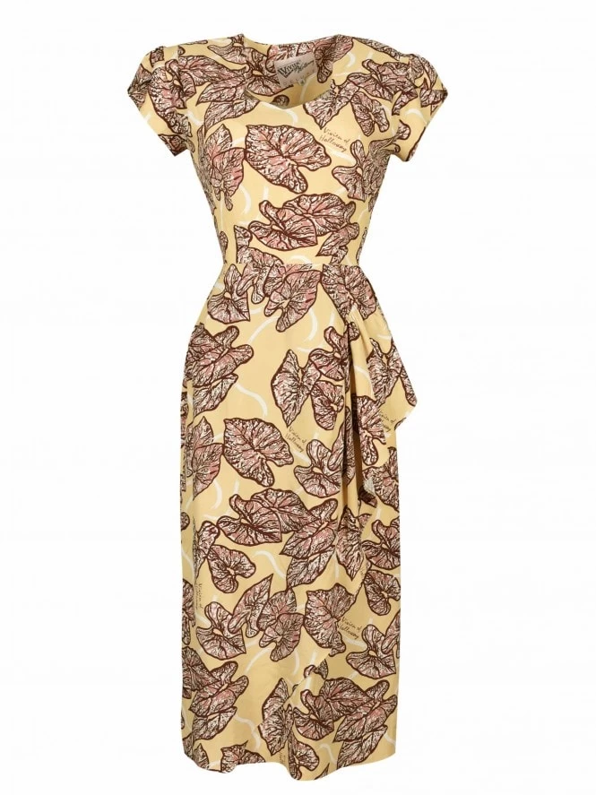 Gloria 1940s Dress Forna 4 Gloria 1940s Dress Forna - Image 2