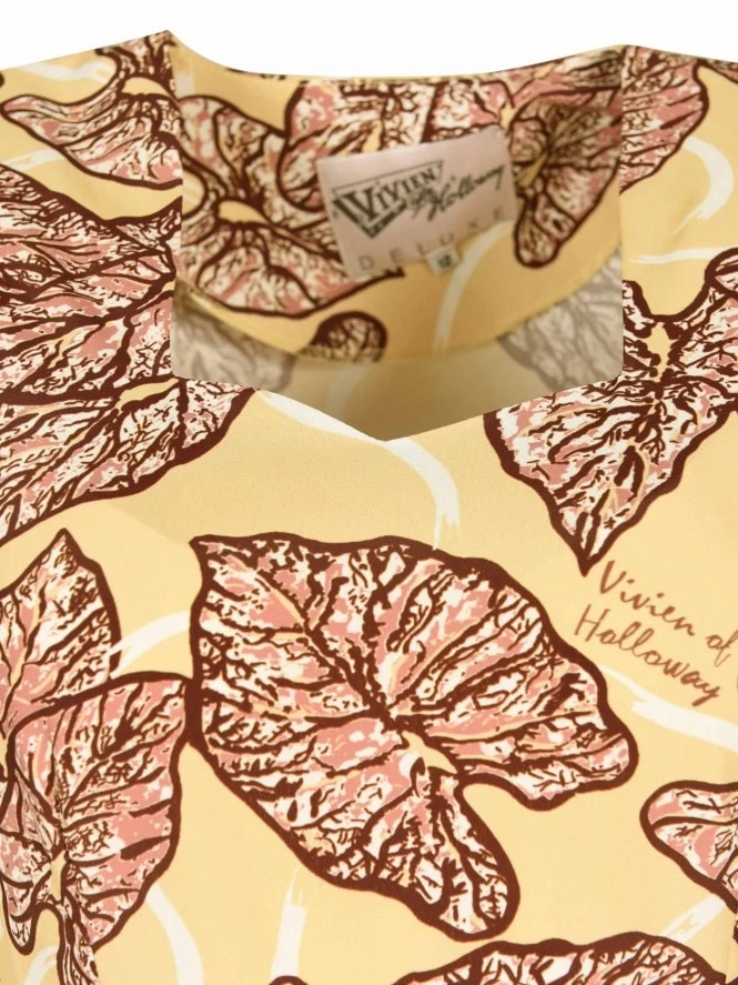 Gloria 1940s Dress Forna 5 Gloria 1940s Dress Forna - Image 3