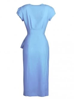 Gloria 1940s Dress Hydrangea -Chic Apparel Shop gloria 1940s dress hydrangea p6445 28780 medium