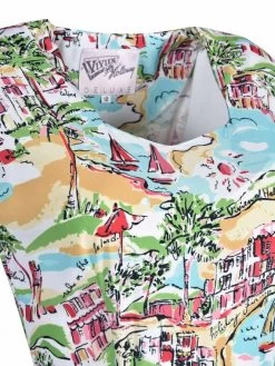 Gloria 1940s Dress Riviera -Chic Apparel Shop gloria 1940s dress riviera p4244 22101 medium