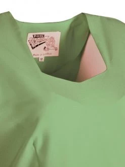 Gloria 1940s Dress Sage -Chic Apparel Shop gloria 1940s dress sage p6443 28783 medium